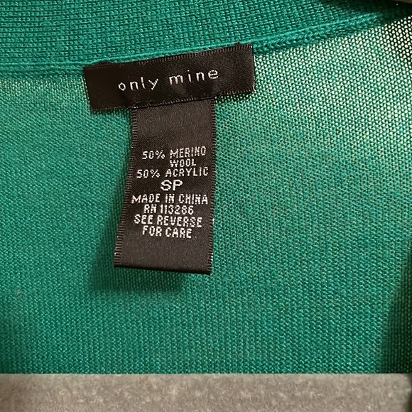 Only mine green cardigan - Picture 3 of 5